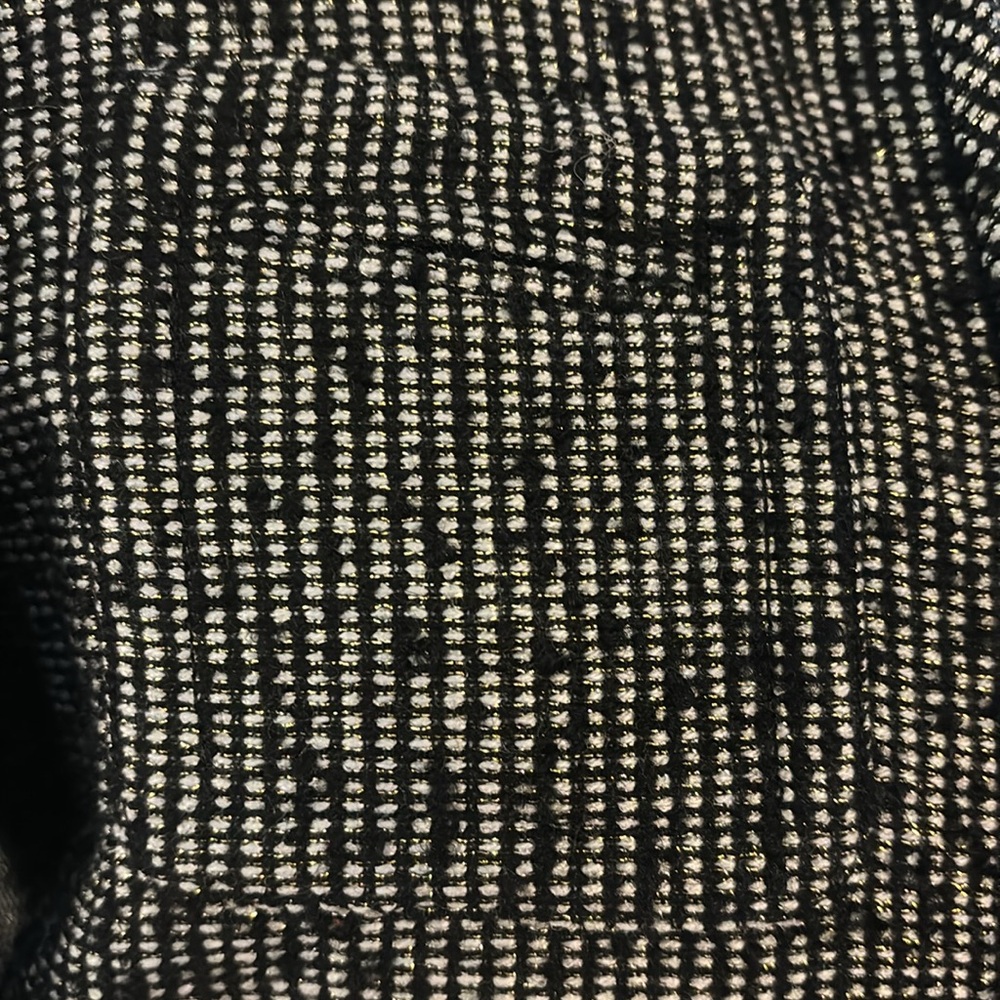 J Crew Metallic Tweed Cropped Blazer Jacket - Picture 3 of 10